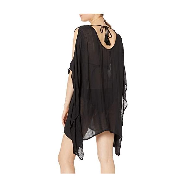 Kenneth Cole Cold Shoulder Tunic Swim Cover Up  XS - Picture 2 of 4
